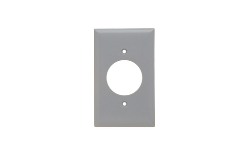 Product image for P&S SP720GRY SMOOTH WALL PLATE 1G P