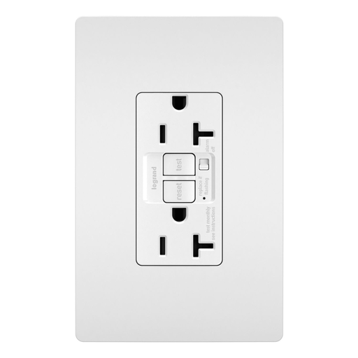 Product image for P&S 2097TRAAPLW SLFTEST GFCI REC TR