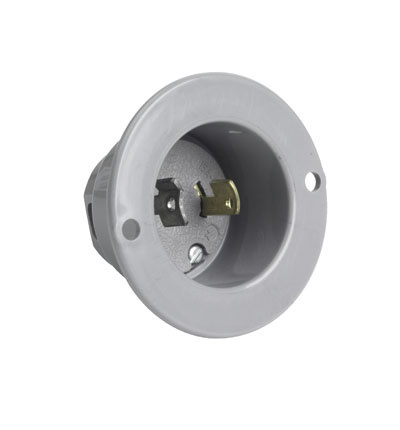 Product image for P&S L0115 LOCKING FLG INLET 2P2W 15