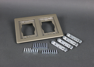 Product image for Wiremold 827TCAL-NK Carpet and Tile Flange