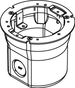 Product image for Wiremold 862 862-Series PVC Floor Box