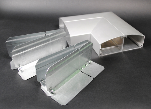 Product image for Wiremold ALDS4011 ALDS4000-Series Flat Elbow Fitting