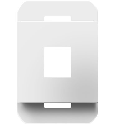 Product image for Pass & Seymour AC1PFW1 1-Port Frame - White