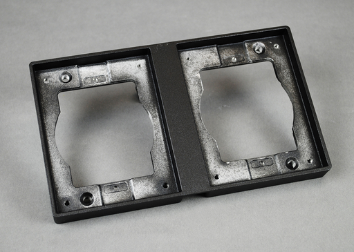 Product image for LCAN 827TAL-BK 2-GANG CARPET & TILE