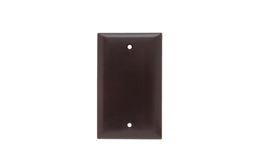Product image for Pass & Seymour SP13 1Gang Wall Plate, Blank, Standard - Brown