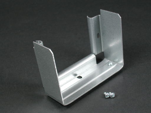 Product image for Wiremold G6001TX 3" Galvanized Steel Multiple Channel Raceway Converter Coupling