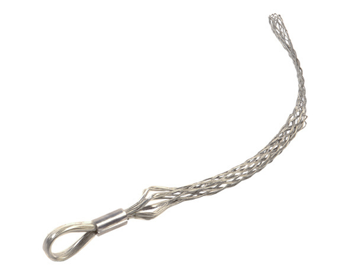 Product image for Pass & Seymour P2001 50 Inch 48000 lb Yellow Multi-Weave Rotating Eye Wire Mesh Pulling Grip