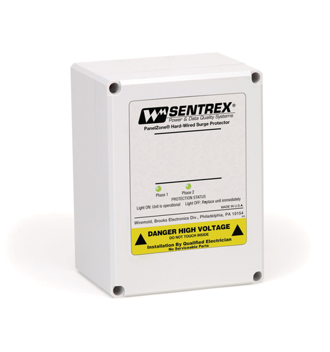 Product image for Wiremold PB120T PB-Series 160kA SPD for sub-panel apps/Rated 120/240V Split-phase