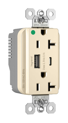 Product image for P&S PTTR20HACUSBLA PLUGTAIL 20A HG