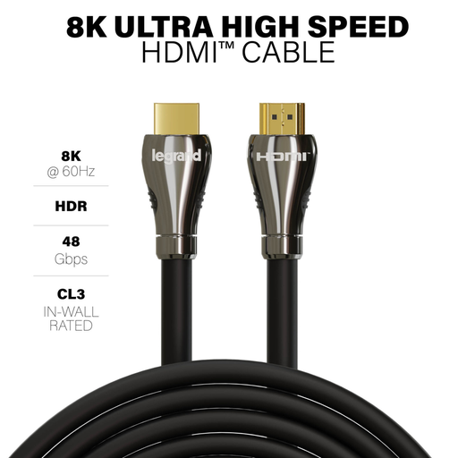 Product image for OnQ AC8K2MBK 8K ULTRA HIGH SPEED HD