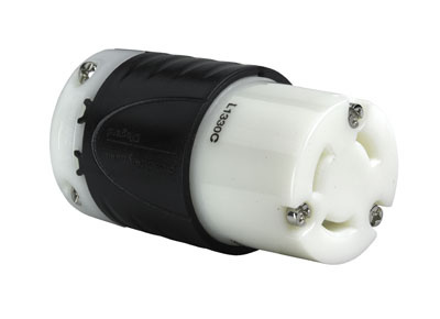 Product image for P&S L1330C CONN 3W30A600V T/L B&W