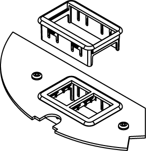 Product image for LCAN CRFB-RT-2 CRFB ORTRONICS COMM