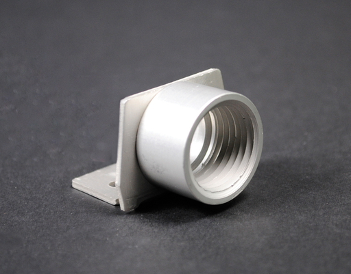 Product image for Wiremold AL2010A Aluminum End Feed Fitting