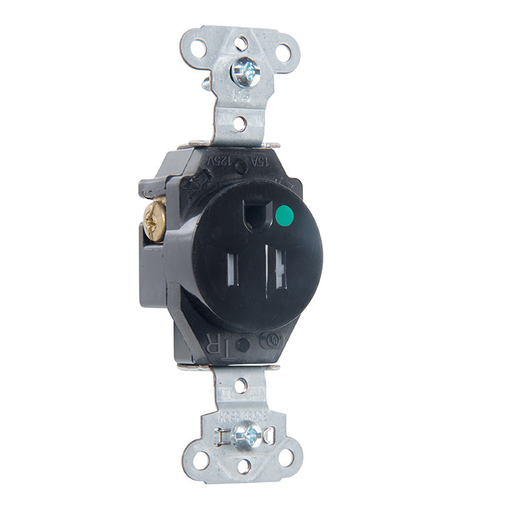 Product image for P&S TR8201BK HG RECP SGL TR B&S WRE