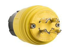 Pass & Seymour 26W75 20A phase 250V L1520P IP67 Turnlok Plug