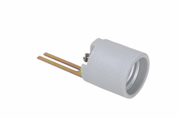 Pass & Seymour 3352-F Medium base, porcelain, keyless, screw terminals, short base. White
