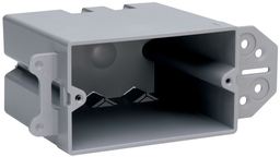 Pass & Seymour PH122-B 3.75 x 2.25 x 3.37 Inch 22 Square Foot 1-Gang Steel Horizontal Mount Stud Bracket Box