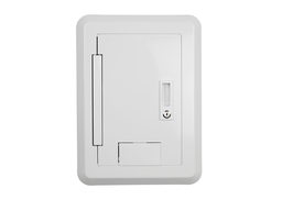 WALK EHWBC4-WH 4-GANG HINGED COVER ASSY WHITE