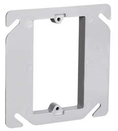 Pass & Seymour RC-1 4-1/4 x 4-1/4 Inch 3.2 In Plastic Raised Square Box Cover