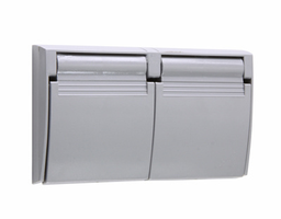 Pass & Seymour 3780 4.68 x 2.8 Inch 1-Gang Reinforced Thermoplastic Self Closing Weatherproof Box Cover