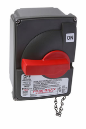 Pass & Seymour PS30-SSAX Non-Fusible Safety Switch w/ Auxillary Contact, 30A 600 VAC