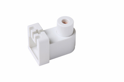 Pass & Seymour 466 Pedestal Type, Recessed, Plunger, Quick Wire Terminals (For All Sizes Of LamPass & Seymour T-12, T-8 And T-6), White