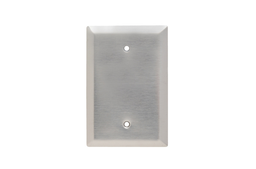 Pass & Seymour SSO13 1Gang Wall Plate, Blank, Box Mount, Jumbo - 302/304 Stainless Steel