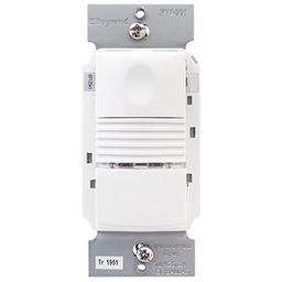 Wattstopper PW-301-W Passive Infrared Wall Switch Occupancy Sensor, 120/277V - White