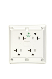 Pass & Seymour 420-HW Hospital Grade Quad Receptacle 20A 125V - White
