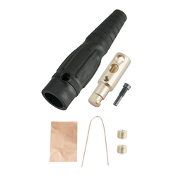 Pass & Seymour PLS1840-MBK Male Cam Device, Plug, 400A 600V - Black