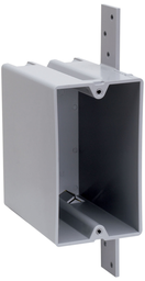Pass & Seymour P122N 3.75 x 2.25 x 3.37 Inch 22.5 Square Foot 1-Gang Plastic Deep Switch and Outlet Box
