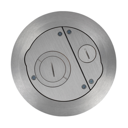 WALK 6ATCFFAA 6IN FURNITURE FEED-BRUSHED ALUMINUM
