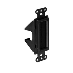 PASS WP1014BKV1 CABLE ACCESS WALL PLATE BLACK
