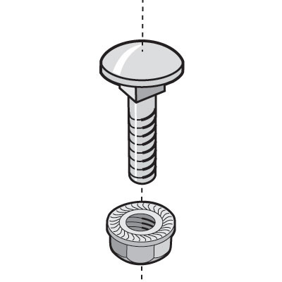 Product image for CABLO 941059 EZBN1/4IN316L - SCREW