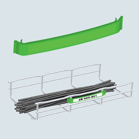 Product image for CLIPBLACKPL - LABEL CLIP - BLACK-PLASTIC