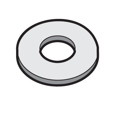 Product image for CABLO 941612 EZFW3/8EZ - FLAT WASHE