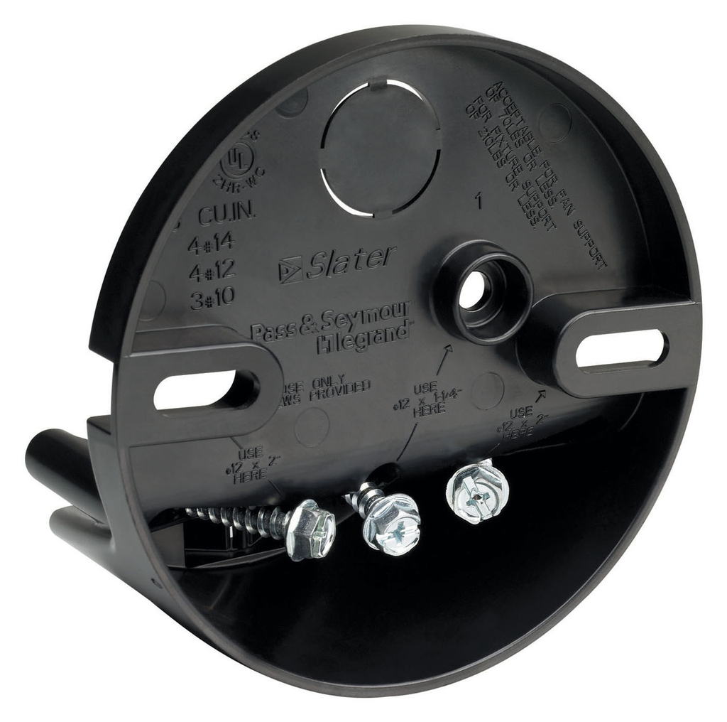 Mayer-DDS-4-inch Round Direct Mount Ceiling Fan Box-1