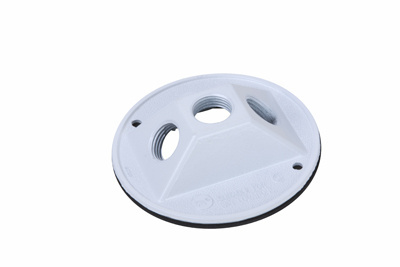 Mayer-DDS-4-in Round Outdoor Cluster Cover, Gray-1