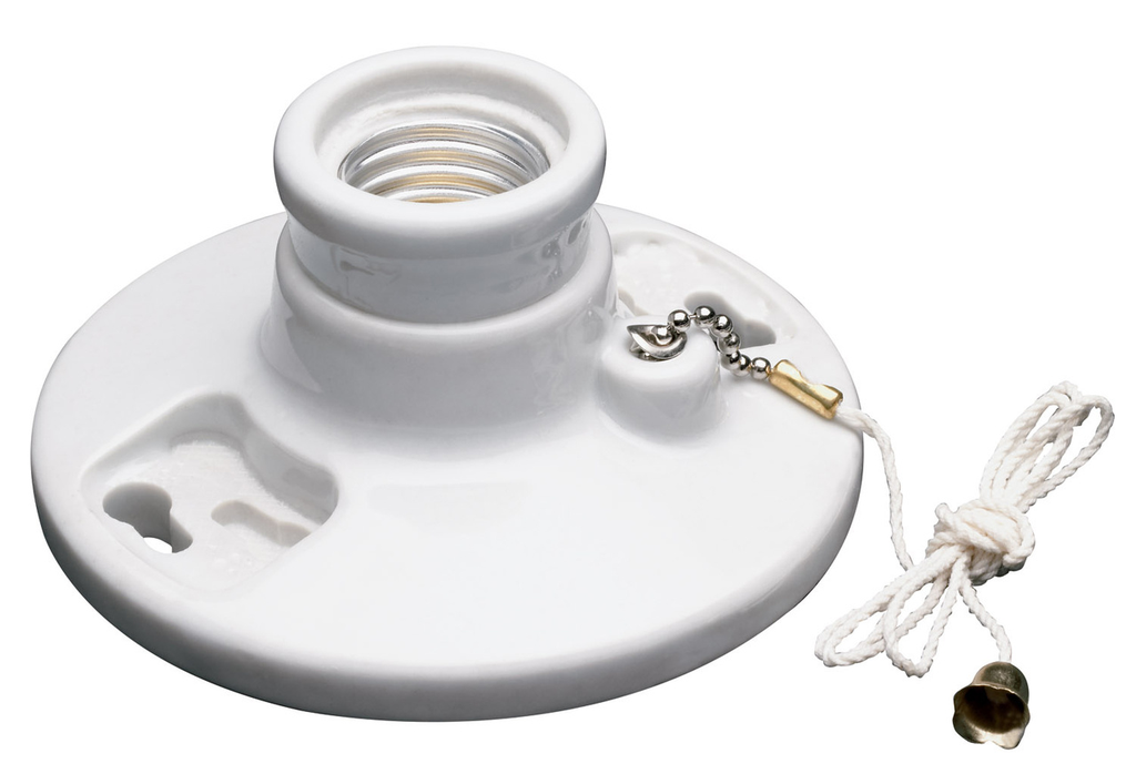 Mayer-DDS-Medium Base Lampholder, White-1