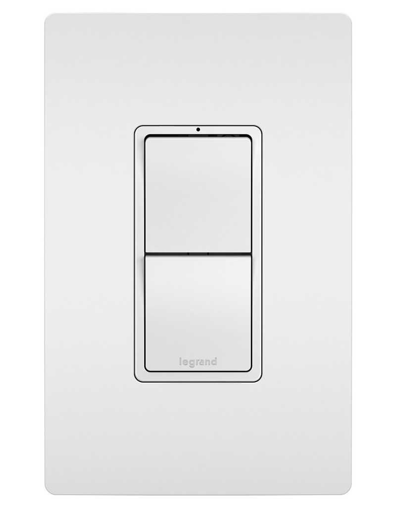 Mayer-DDS-radiant® Two Single Pole/3-Way Switches, White-1