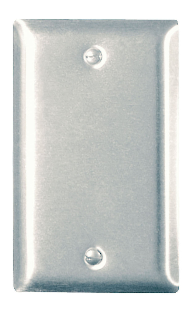 Mayer-DDS-1-Gang 302/304 Stainless Steel Wall Plate, Blank, Box Mounted-1