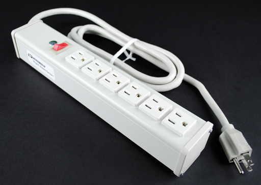 Mayer-DDS-Plug-In Outlet Center Unit / 120V/15A/6 O/L /lighted switch/15' cord-1