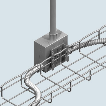 586130 - WALL/BOX MOUNT ATTACHMENT-PREGALV(2D,,2W,,2L) [586130]