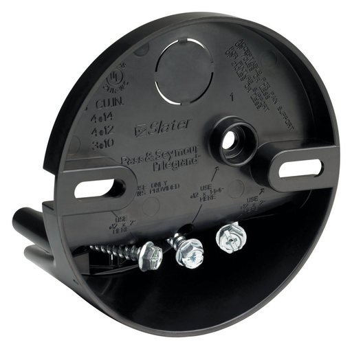 Mayer-DDS-4-inch Round Direct Mount Ceiling Fan Box-1