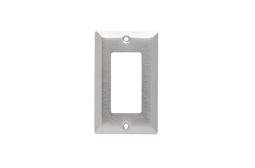 Mayer-DDS-1-Gang 430 Stainless Steel Wall Plate, 1 Decorator Opening-1