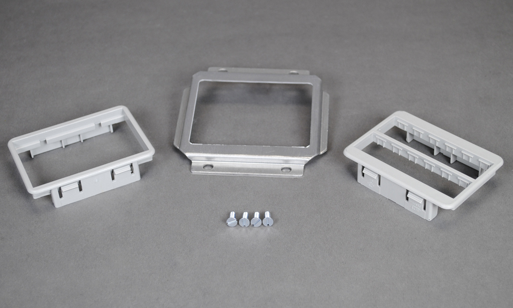 Product image for Wiremold LTF48-RT Multiplex Faceplate