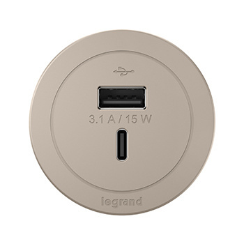 Mayer-DDS-ROUND FPC, USB ONLY, NICKEL COMBO USB-A AND USB-C-1