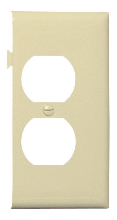 Mayer-DDS-Discontinued - Sectional, Duplex Receptacle Openings, End Sections, Ivory-1