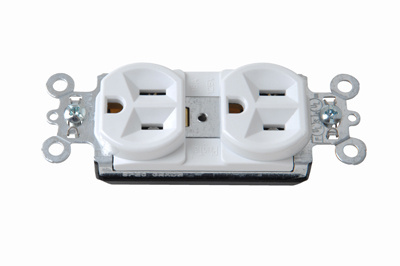 Mayer-DDS-PlugTail® 20A 125V Spec-Grade Duplex Receptacle, White-1