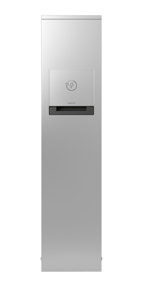 Mayer-DDS-Charging Station, 2-Gang, (2) Duplex GFCI - Silver-1